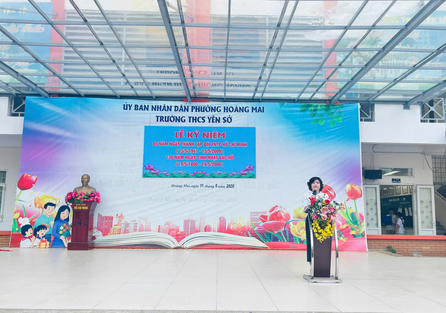 DẤU ẤN THÁNG NĂM LỊCH SỬ TẠI THCS YÊN SỞ
LAN TỎA TINH THẦN TỰ HÀO ĐỘI VIÊN - TIẾP BƯỚC THEO LỜI BÁC- Ảnh 1.