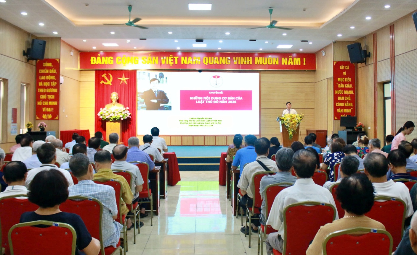 Hội nghị tuyên truyền Luật Thủ Đô năm 2026, Luật hòa giải ở cơ sở và trợ giúp pháp lý- Ảnh 2.