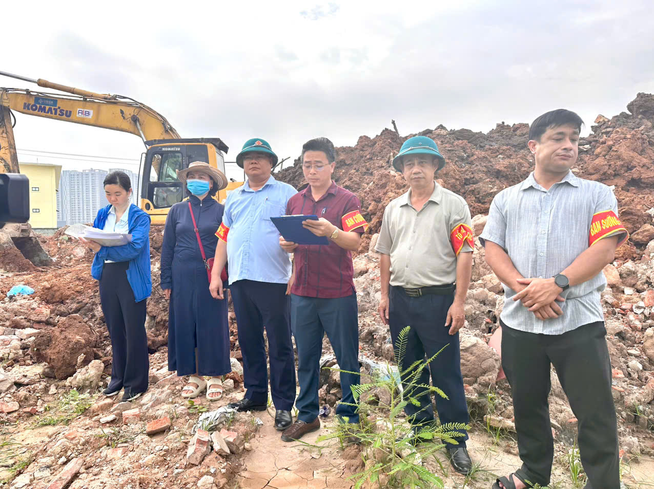 Hoài Đức tổ chức cưỡng chế thu hồi đất thực hiện dự án Khu đô thị mới Kim Chung - Di Trạch- Ảnh 3.
