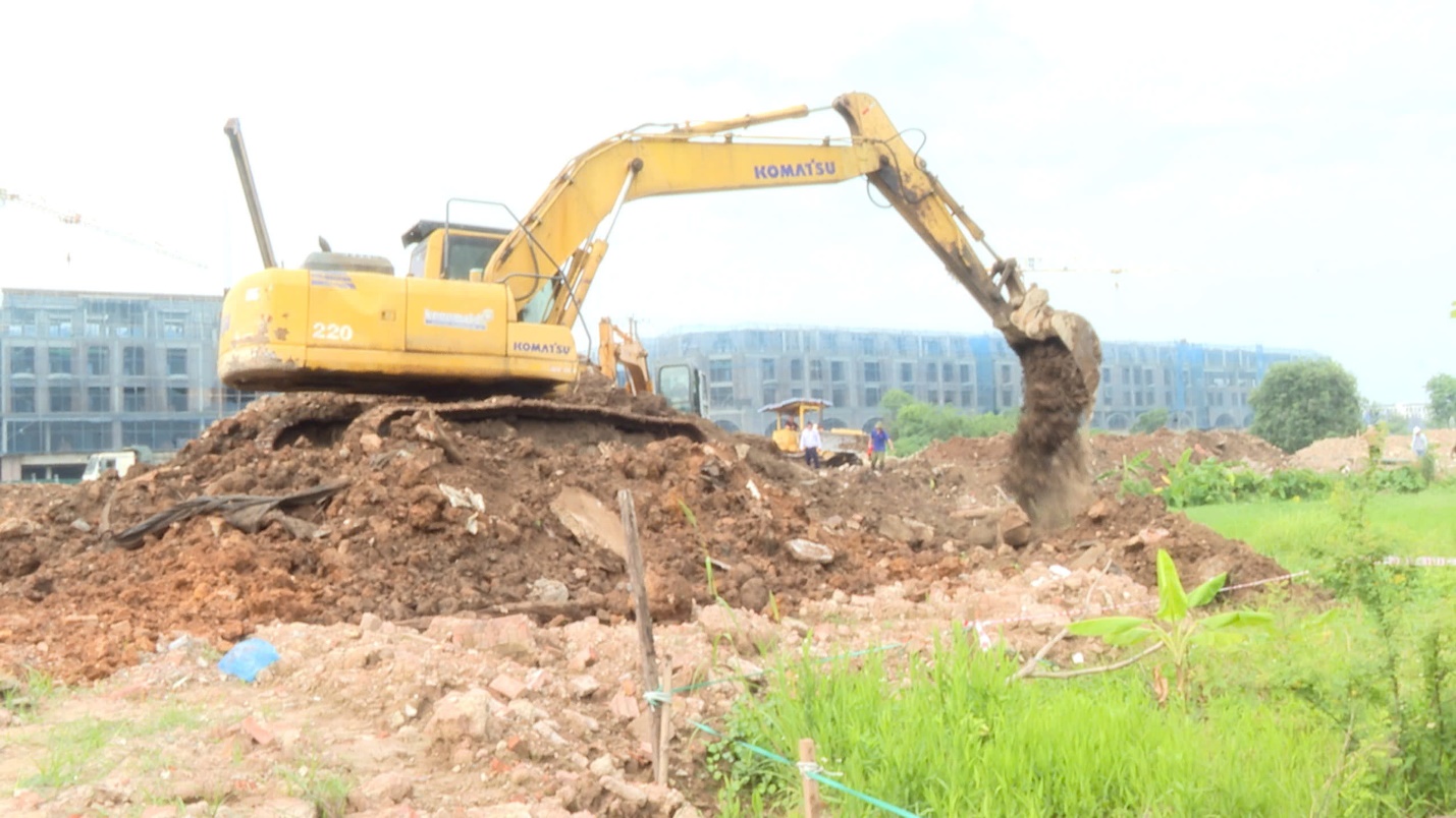 Hoài Đức tổ chức cưỡng chế thu hồi đất thực hiện dự án Khu đô thị mới Kim Chung - Di Trạch- Ảnh 5.