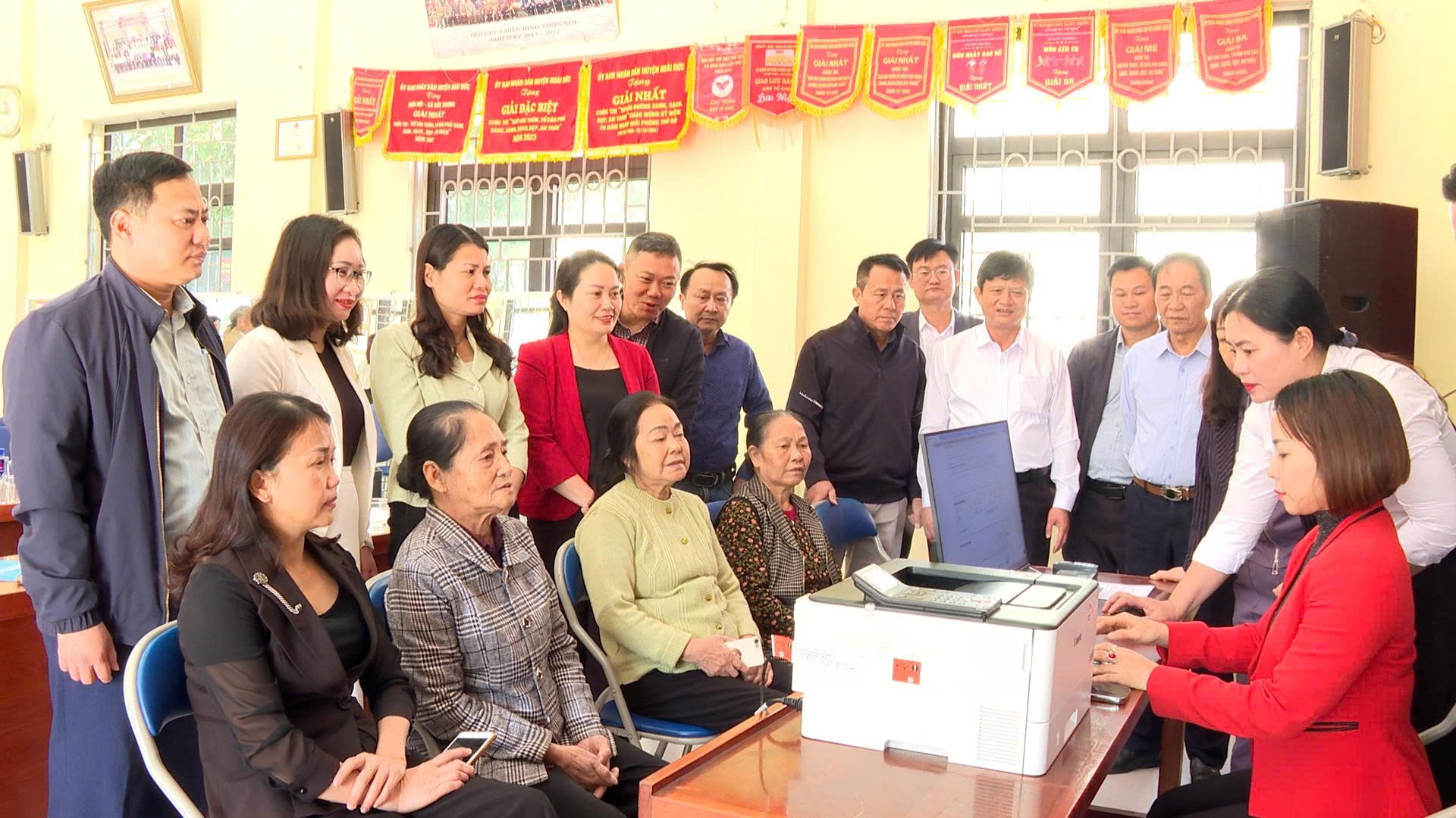 Xã Hoài Đức: Tăng cường chuyển đổi số, nâng tầm chất lượng quản trị