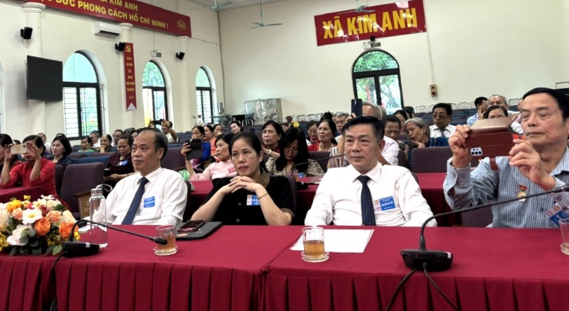 Hội cựu giáo chức xã Kim Anh tổ chức Đại hội đại biểu lần thứ I, nhiệm kỳ 2026-2031
- Ảnh 2.