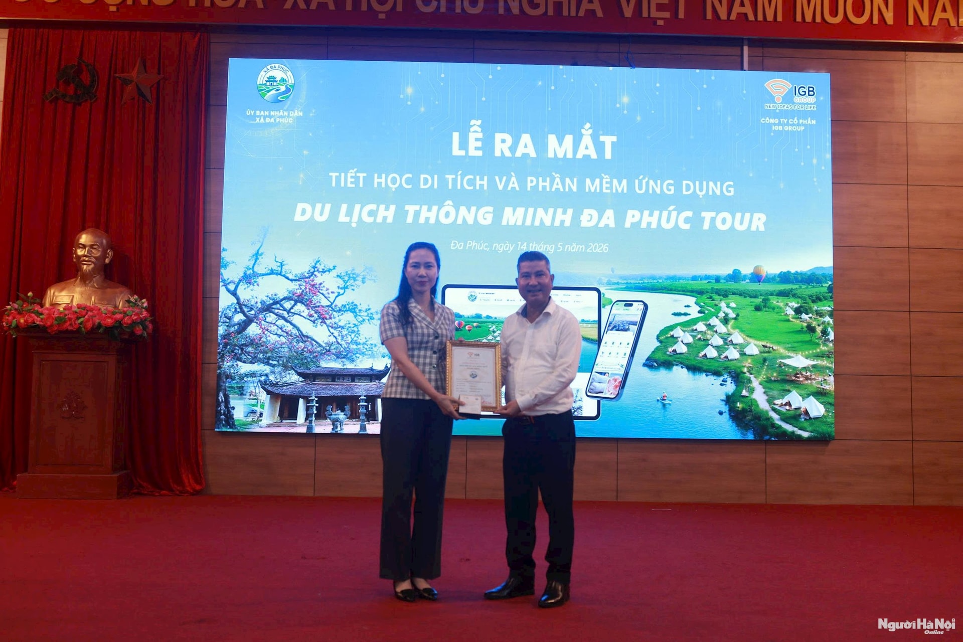 Xã Đa Phúc ra mắt mô hình “Tiết học di tích” và nền tảng du lịch số “Đa Phúc Tour”- Ảnh 5.