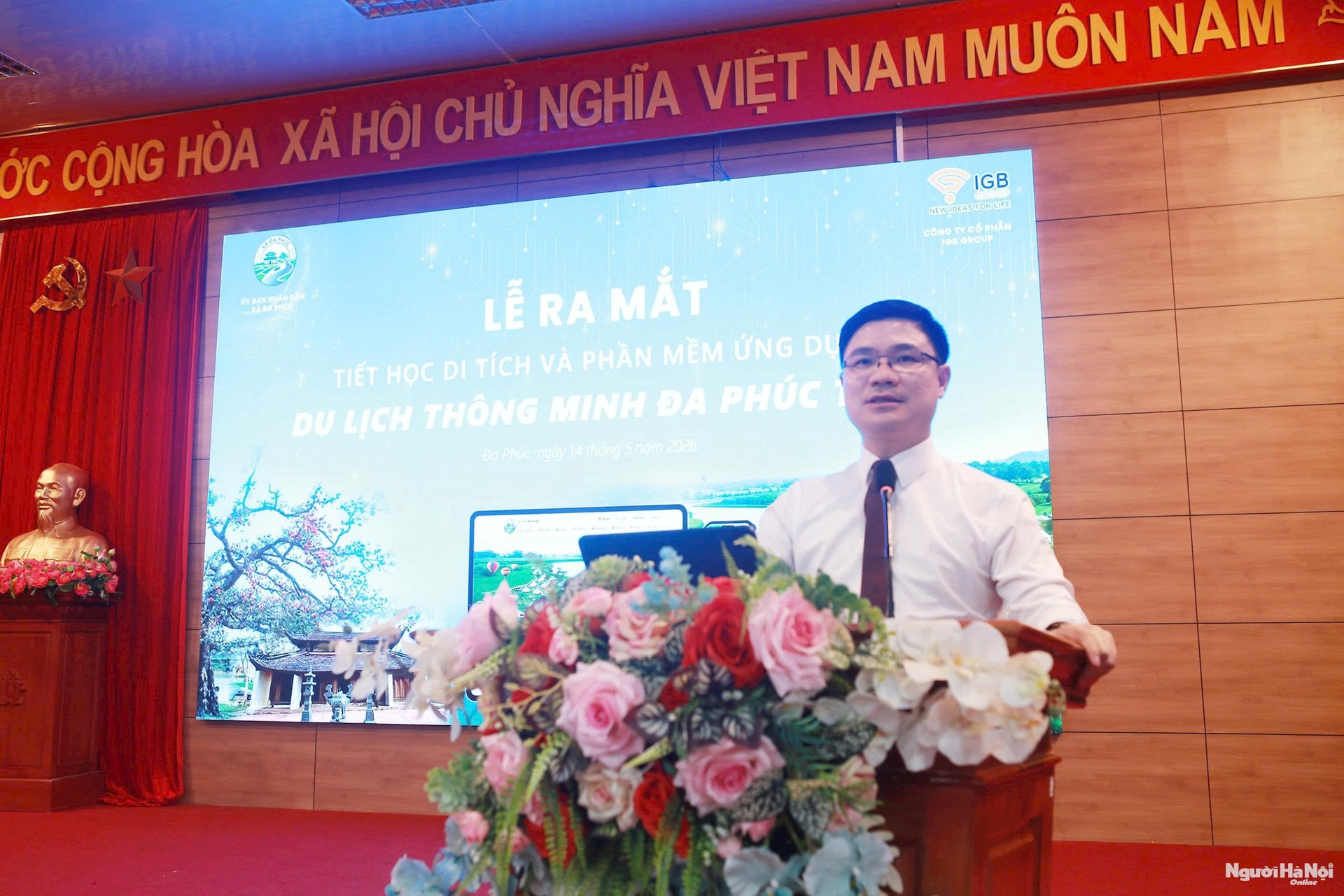 Xã Đa Phúc ra mắt mô hình “Tiết học di tích” và nền tảng du lịch số “Đa Phúc Tour”- Ảnh 8.