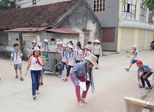 Tiểu học Di Trạch với mô hình “hành trình xanh - nâng bước em tới trường” năm học 2025 - 2026- Ảnh 6.