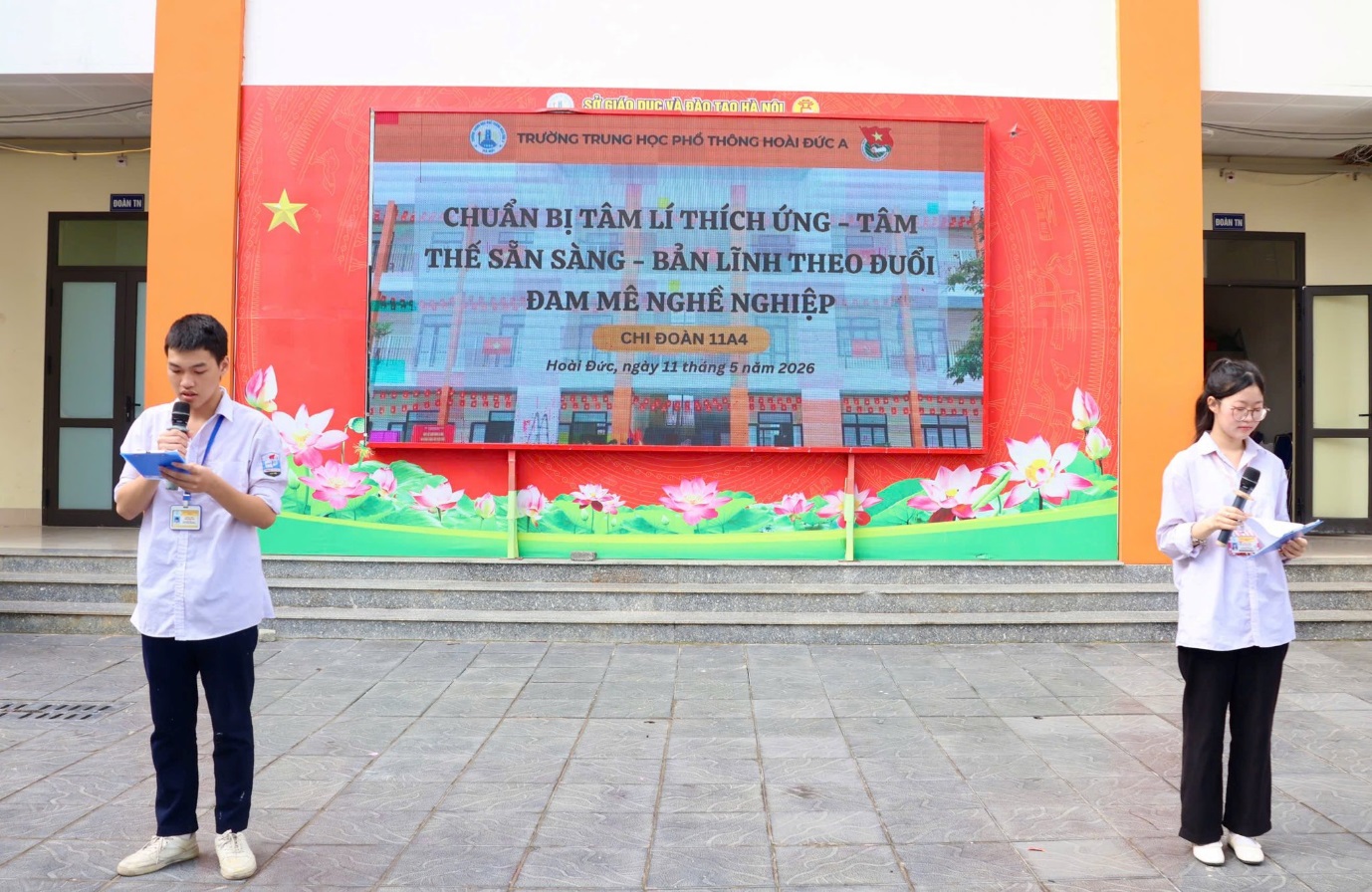 “Chọn đúng nghề Vững bước tương lai”: Tiếp sức định hướng nghề nghiệp cho học sinh Hoài Đức- Ảnh 2.