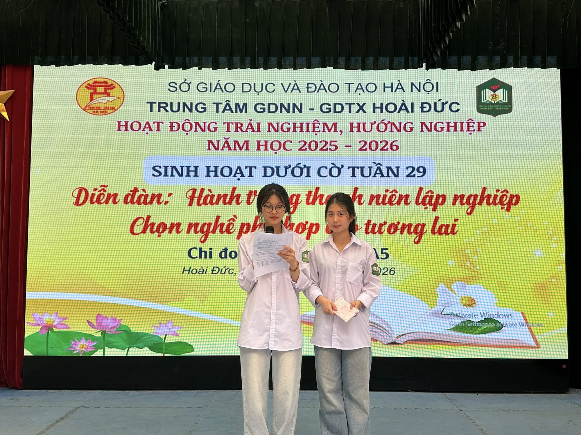 “Chọn đúng nghề Vững bước tương lai”: Tiếp sức định hướng nghề nghiệp cho học sinh Hoài Đức- Ảnh 6.