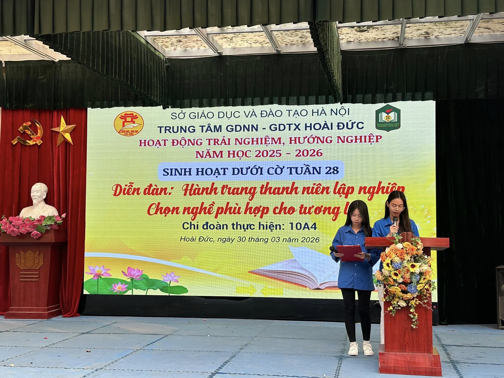 “Chọn đúng nghề Vững bước tương lai”: Tiếp sức định hướng nghề nghiệp cho học sinh Hoài Đức- Ảnh 7.