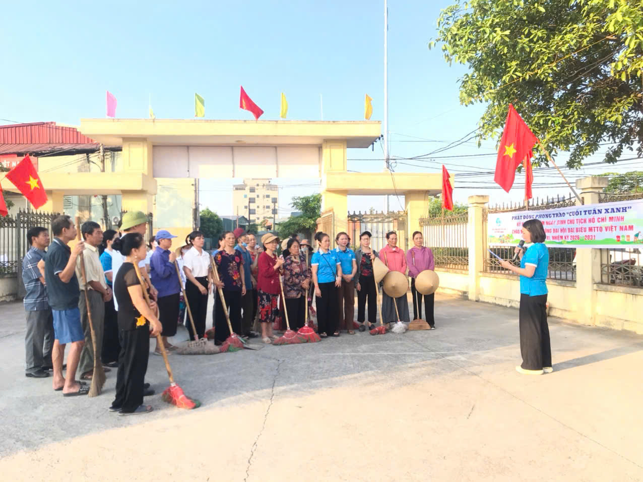 HỘI LHPN XÃ VĨNH THANH PHÁT ĐỘNG PHONG TRÀO “CUỐI TUẦN XANH” NĂM 2026- Ảnh 2.