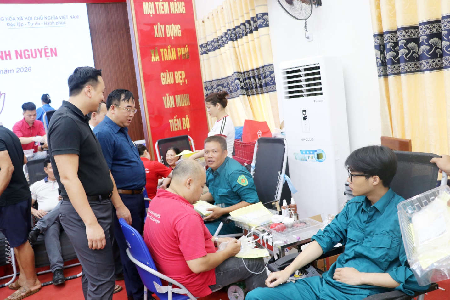 Xã Trần Phú tổ chức Ngày hội hiến máu tình nguyện năm 2026- Ảnh 1.