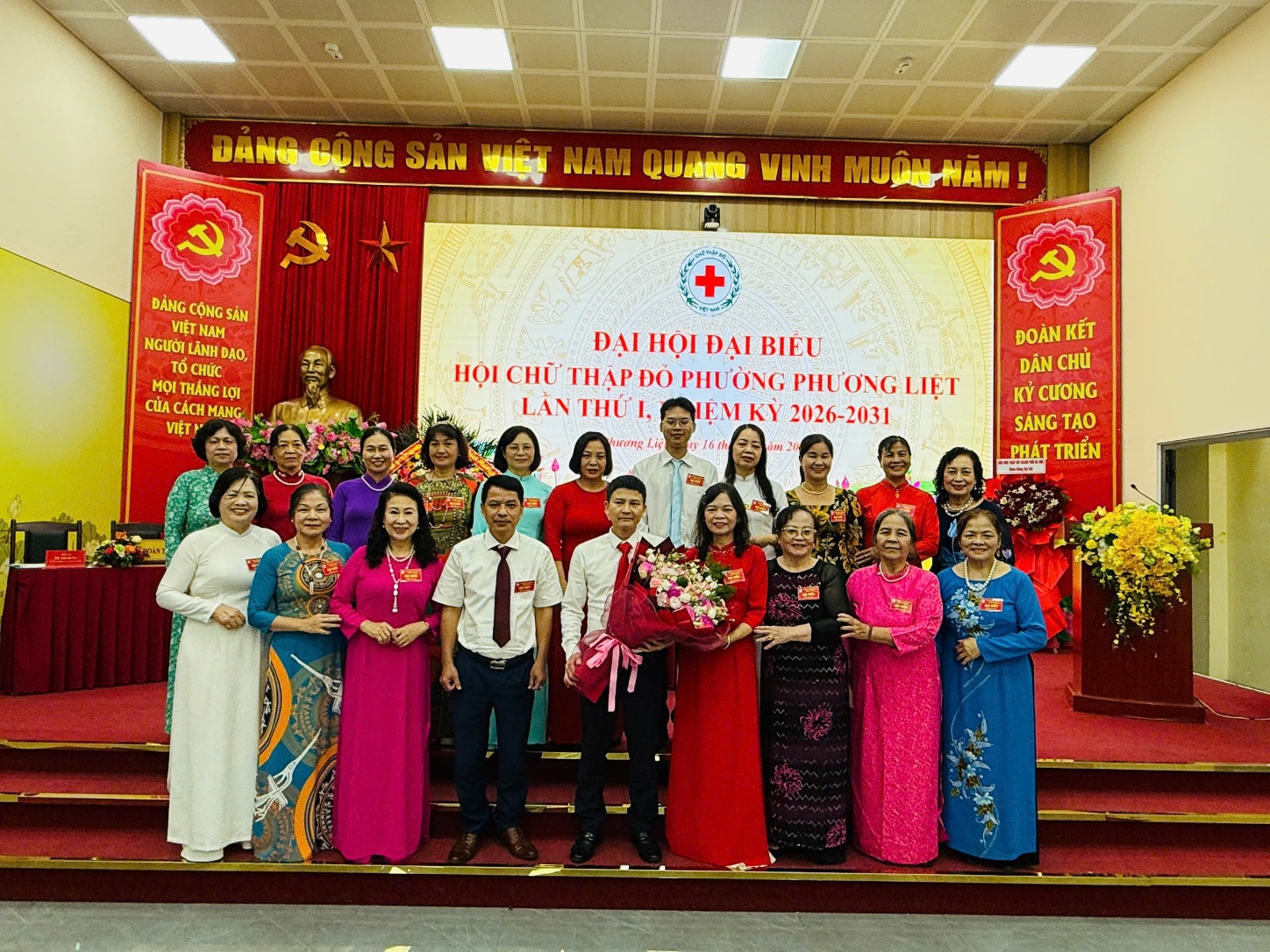 LAN TỎA TRUYỀN THỐNG NHÂN ÁI: ĐẠI HỘI ĐẠI BIỂU HỘI CHỮ THẬP ĐỎ PHƯỜNG PHƯƠNG LIỆT KHÓA I, NHIỆM KỲ 2026-2031- Ảnh 3.