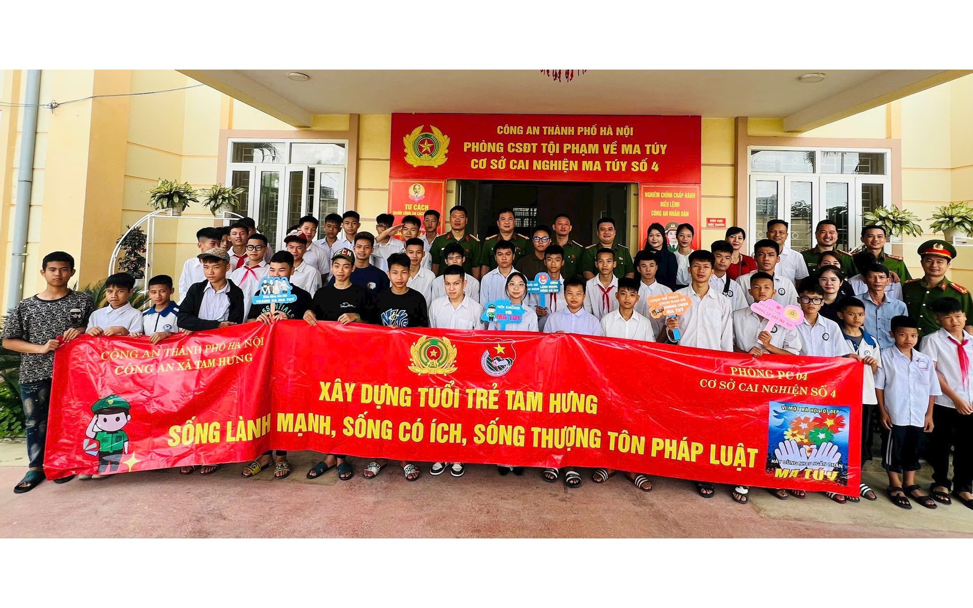 Xã Tam Hưng xây dựng địa bàn không ma tuý