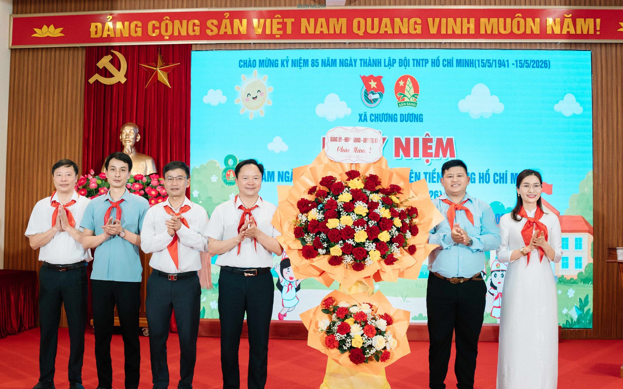 Thiếu nhi Chương Dương tiếp bước truyền thống vẻ vang của Đội TNTP Hồ Chí Minh