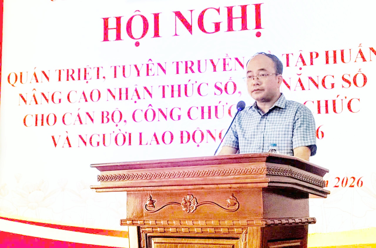 Trần Phú: tổ chức hội nghị quán triệt, tuyên truyền, tập huấn  nâng cao nhận thức số, năng lực số- Ảnh 2.