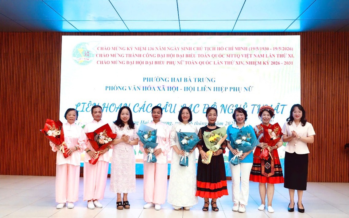 Liên hoan các Câu lạc bộ nghệ thuật phường Hai Bà Trưng năm 2026 - Lan tỏa đam mê, kết nối cộng động