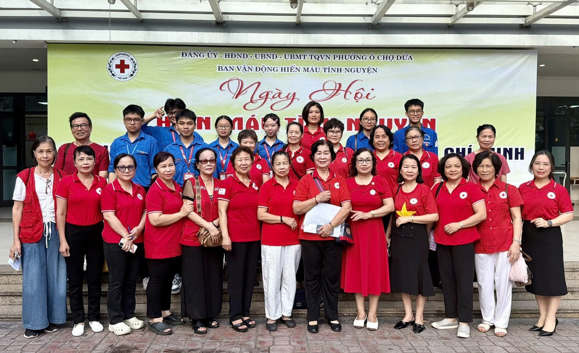 Phường Ô Chợ Dừa lan tỏa nghĩa cử hiến máu cứu người- Ảnh 1.