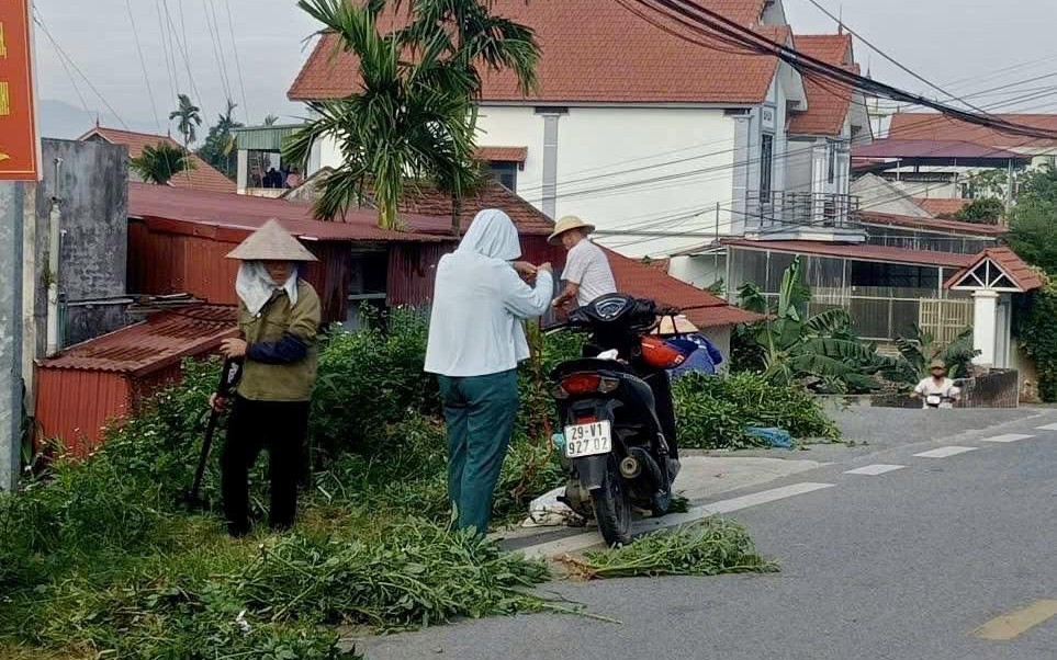 xã Bất Bạt: Đoàn kết chung tay duy trì hiệu quả công tác vệ sinh môi trường, xây dựng quê hương Sáng – Xanh – Sạch – Đẹp