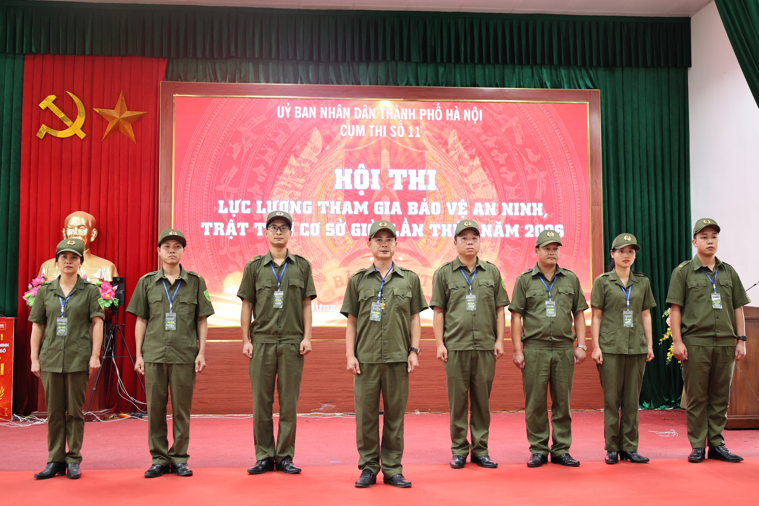 Một số hình ảnh xã Quảng Bị tham dự Hội thi lực lượng bảo vệ an ninh trật tự cơ sở giỏi năm 2026- Ảnh 5.