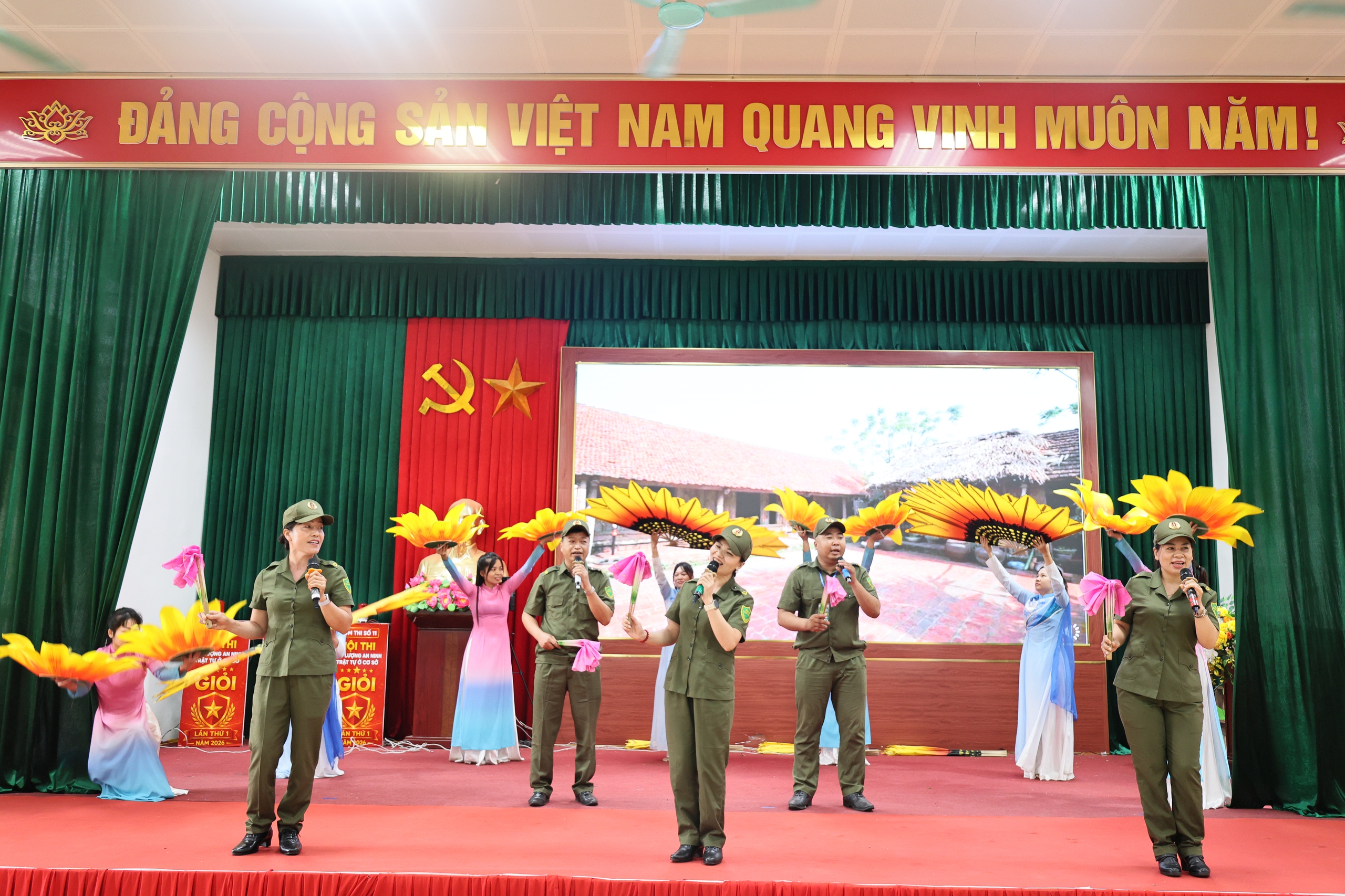 Một số hình ảnh xã Quảng Bị tham dự Hội thi lực lượng bảo vệ an ninh trật tự cơ sở giỏi năm 2026- Ảnh 6.