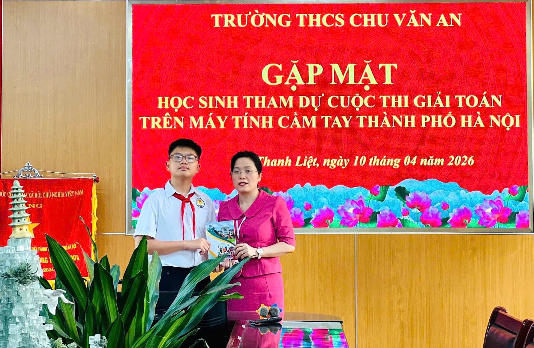 Phường Thanh Liệt sát cánh cùng học sinh trước kỳ thi vào lớp 10- Ảnh 1.