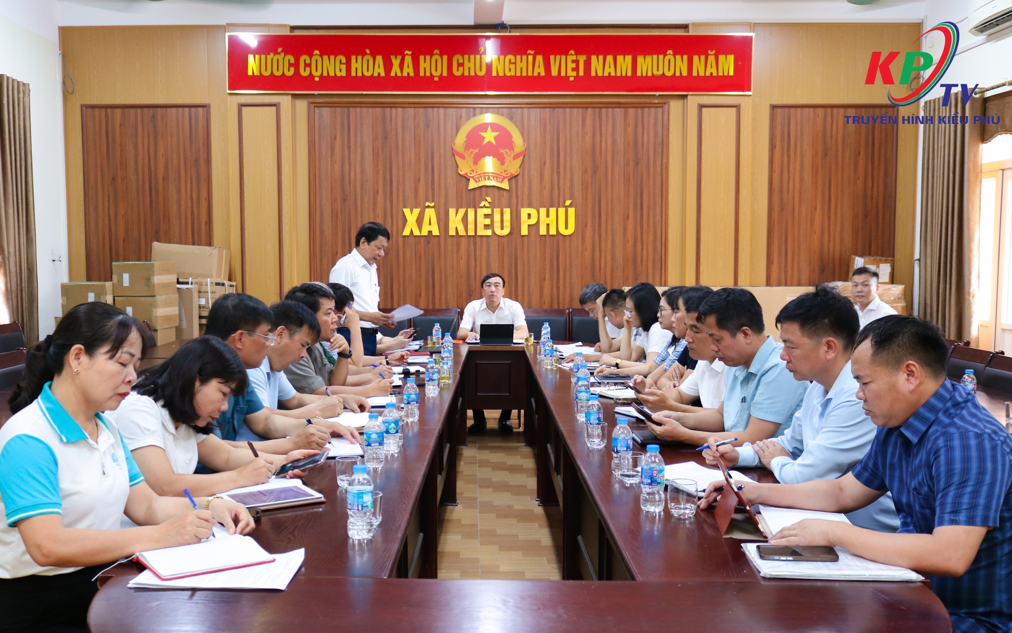 Ban Chấp hành Đảng bộ xã Kiều Phú tổ chức Hội nghị lấy ý kiến biểu quyết kiện toàn, bổ sung chức danh Phó Chủ nhiệm Ủy ban Kiểm tra Đảng ủy xã