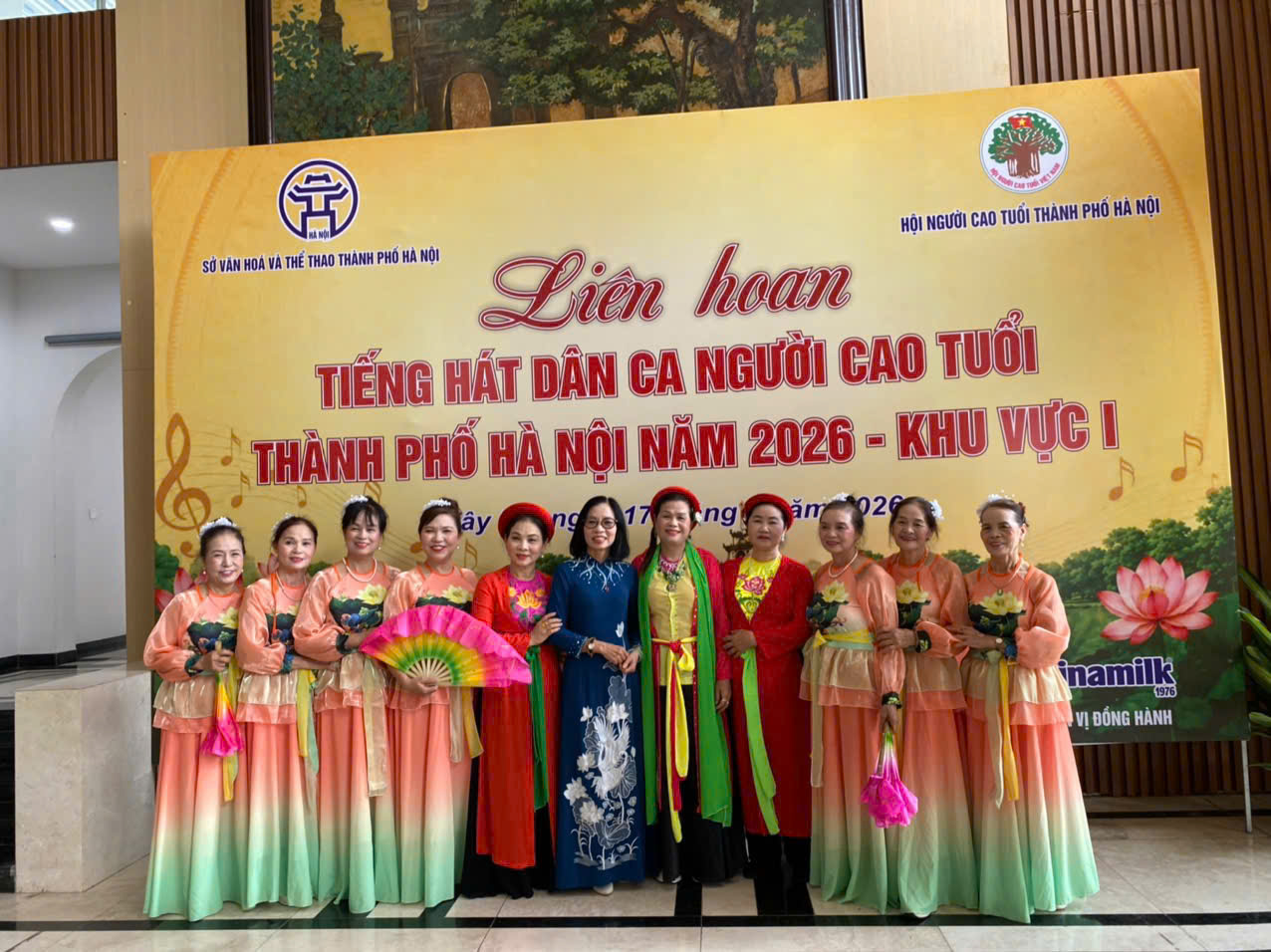 XÃ VĨNH THANH THAM GIA LIÊN HOAN TIẾNG HÁT DÂN CA NGƯỜI CAO TUỔI HÀ NỘI NĂM 2026- Ảnh 4.