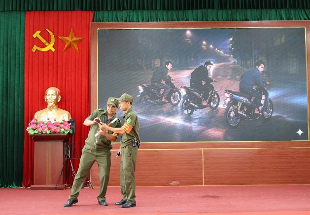 Xã Xuân Mai hoàn thành xuất sắc các phần thi giành giải Ba tại Hội thi lực lượng tham gia bảo vệ an ninh trật tự cơ sở giỏi lần thứ nhất năm 2026- Ảnh 4.