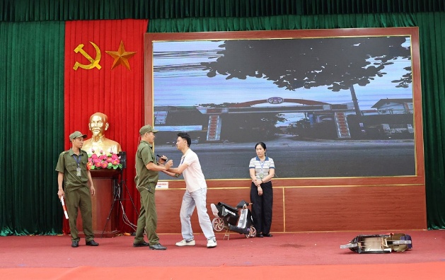 Xã Xuân Mai hoàn thành xuất sắc các phần thi giành giải Ba tại Hội thi lực lượng tham gia bảo vệ an ninh trật tự cơ sở giỏi lần thứ nhất năm 2026- Ảnh 5.