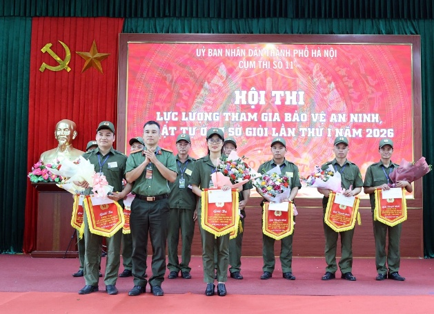 Xã Xuân Mai hoàn thành xuất sắc các phần thi giành giải Ba tại Hội thi lực lượng tham gia bảo vệ an ninh trật tự cơ sở giỏi lần thứ nhất năm 2026- Ảnh 8.