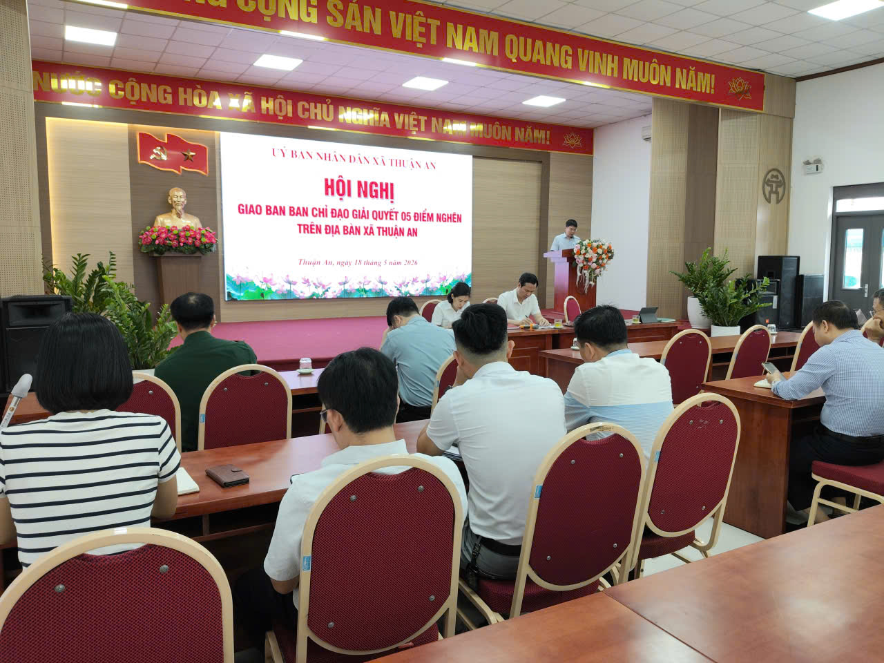 Xã Thuận An tập trung giải quyết 05 điểm nghẽn trên địa bàn- Ảnh 3.