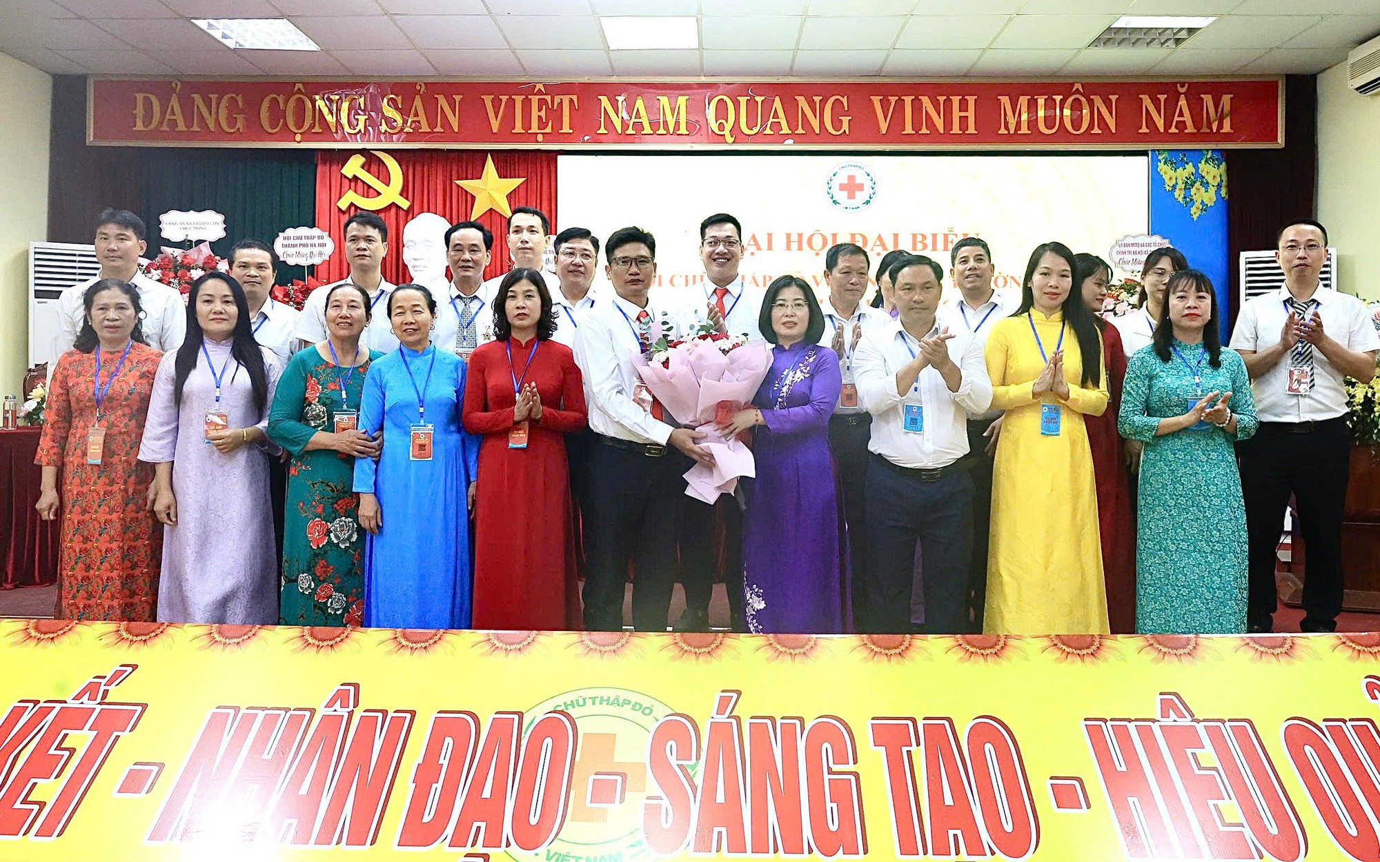 Hội Chữ thập đỏ xã Thường Tín đẩy mạnh hoạt động nhân đạo vì cộng đồng
