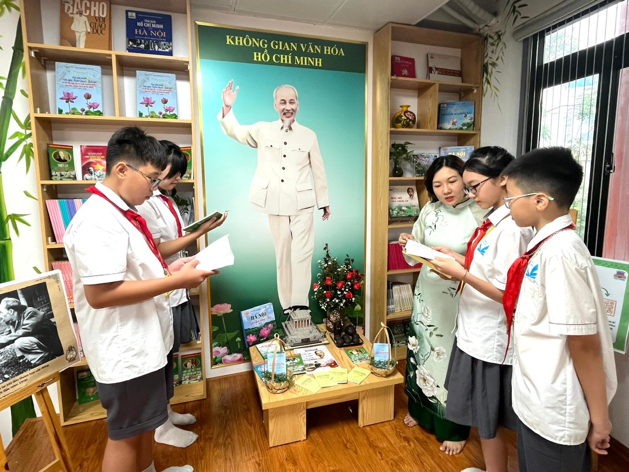 Ý nghĩa không gian văn hóa Hồ Chí Minh trong trường học- Ảnh 1.