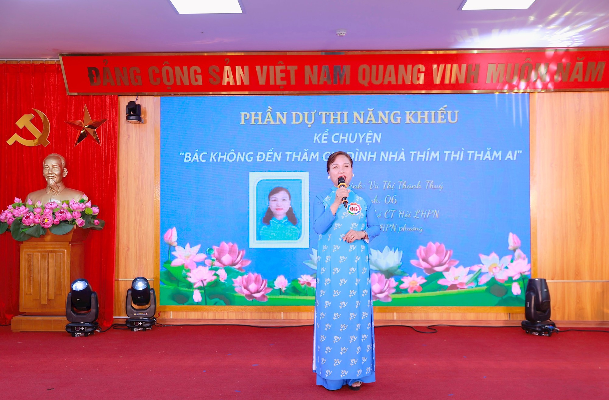 Chung khảo Hội thi báo cáo viên, tuyên truyền viên giỏi phường Khương Đình- Ảnh 3.