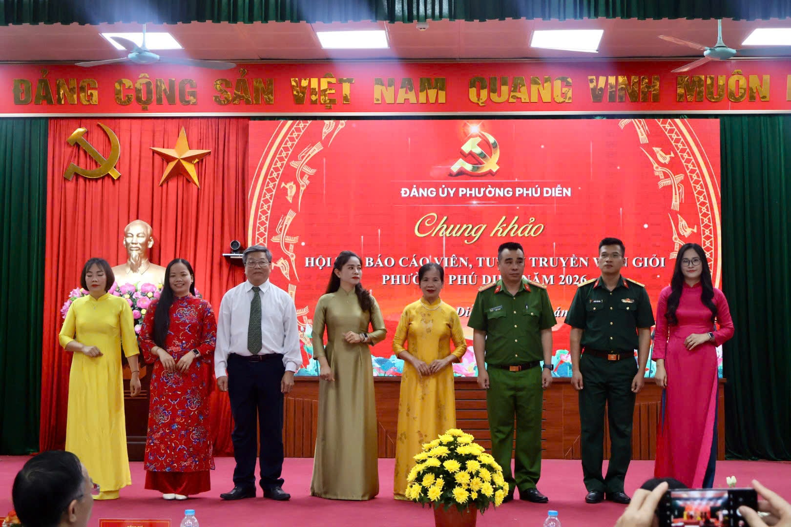 Phú Diễn đổi mới công tác tuyên truyền từ hội thi báo cáo viên giỏi- Ảnh 3.