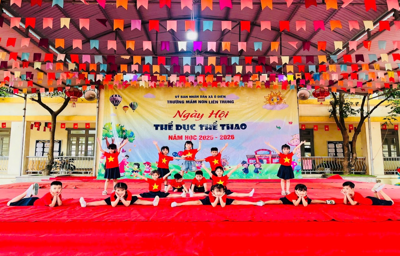Trường Mầm non Liên Trung tổ chức Ngày hội Thể dục Thể thao năm học 2025 - 2026- Ảnh 2.
