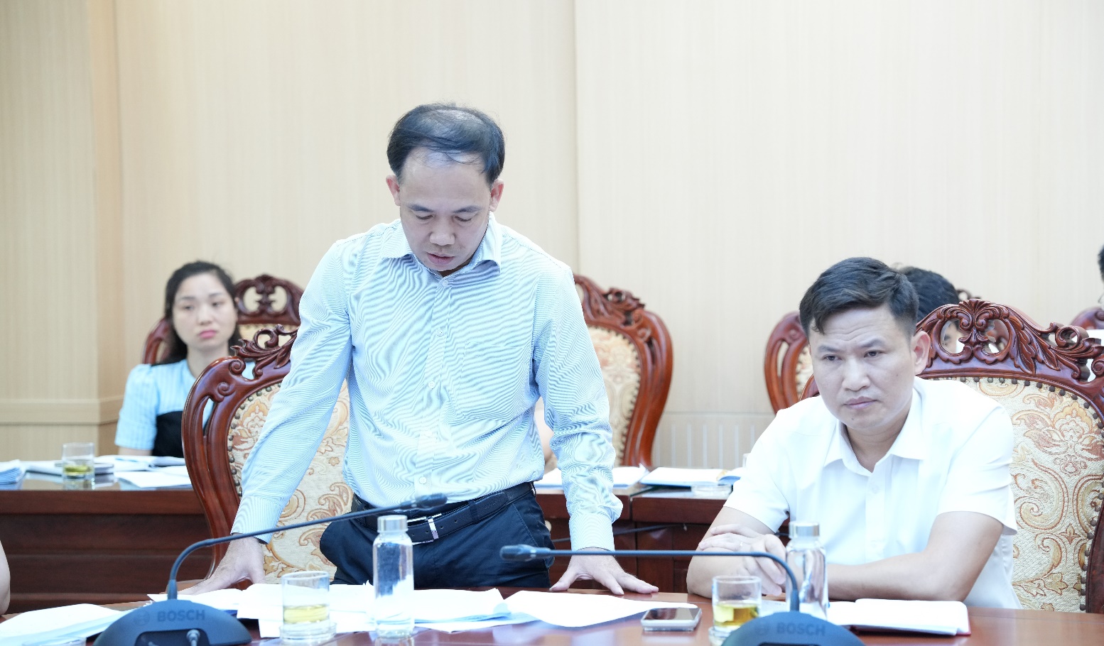 Ban Chỉ đạo 57 xã Hoài Đức giao ban đánh giá kết quả thực hiện Nghị quyết số 57-NQ/TW- Ảnh 3.