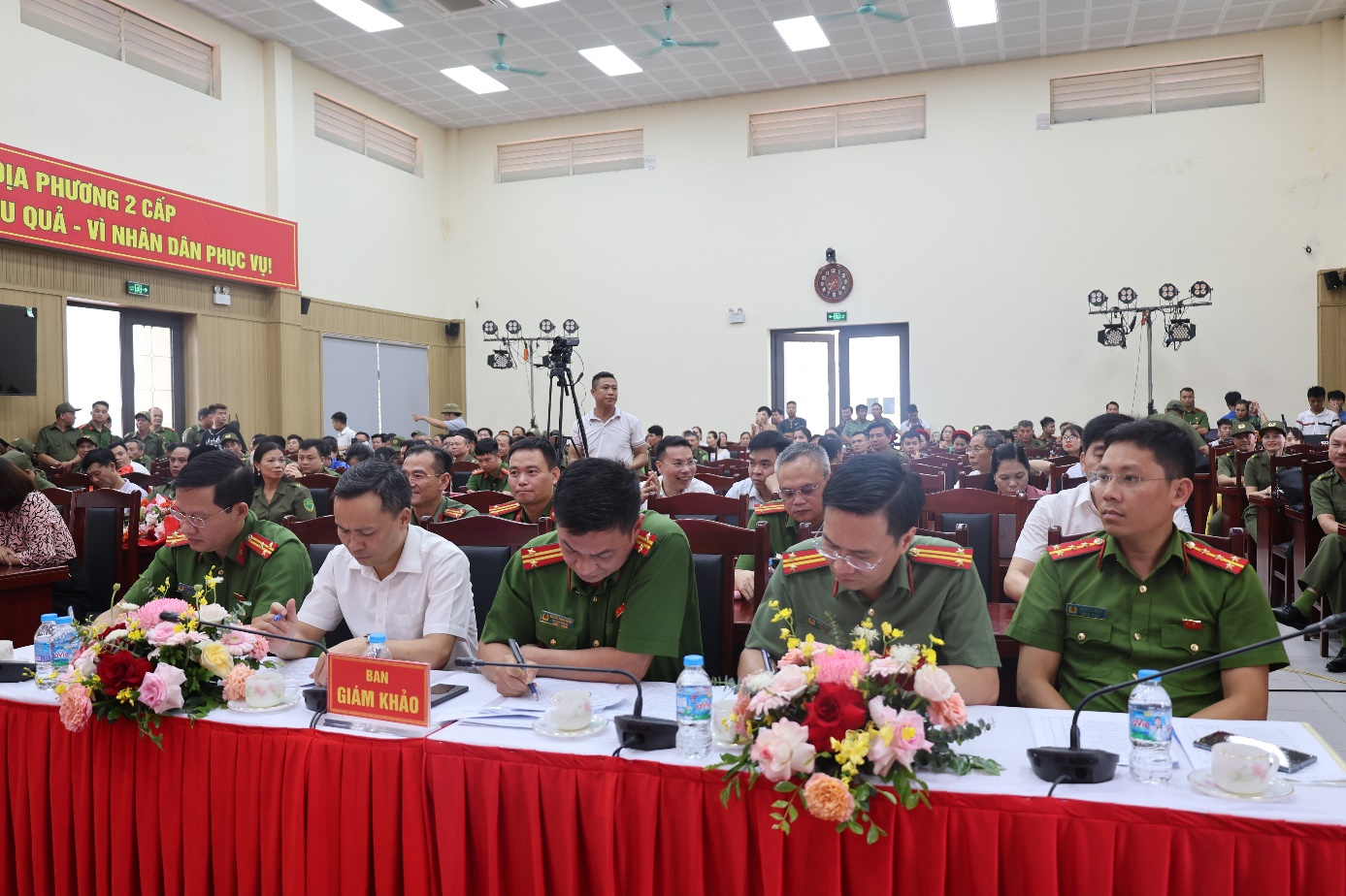 Sôi nổi Hội thi “ Lực lượng tham gia bảo vệ an ninh, trật tự ở cơ sở giỏi” cụm thi số 7 năm 2026- Ảnh 3.