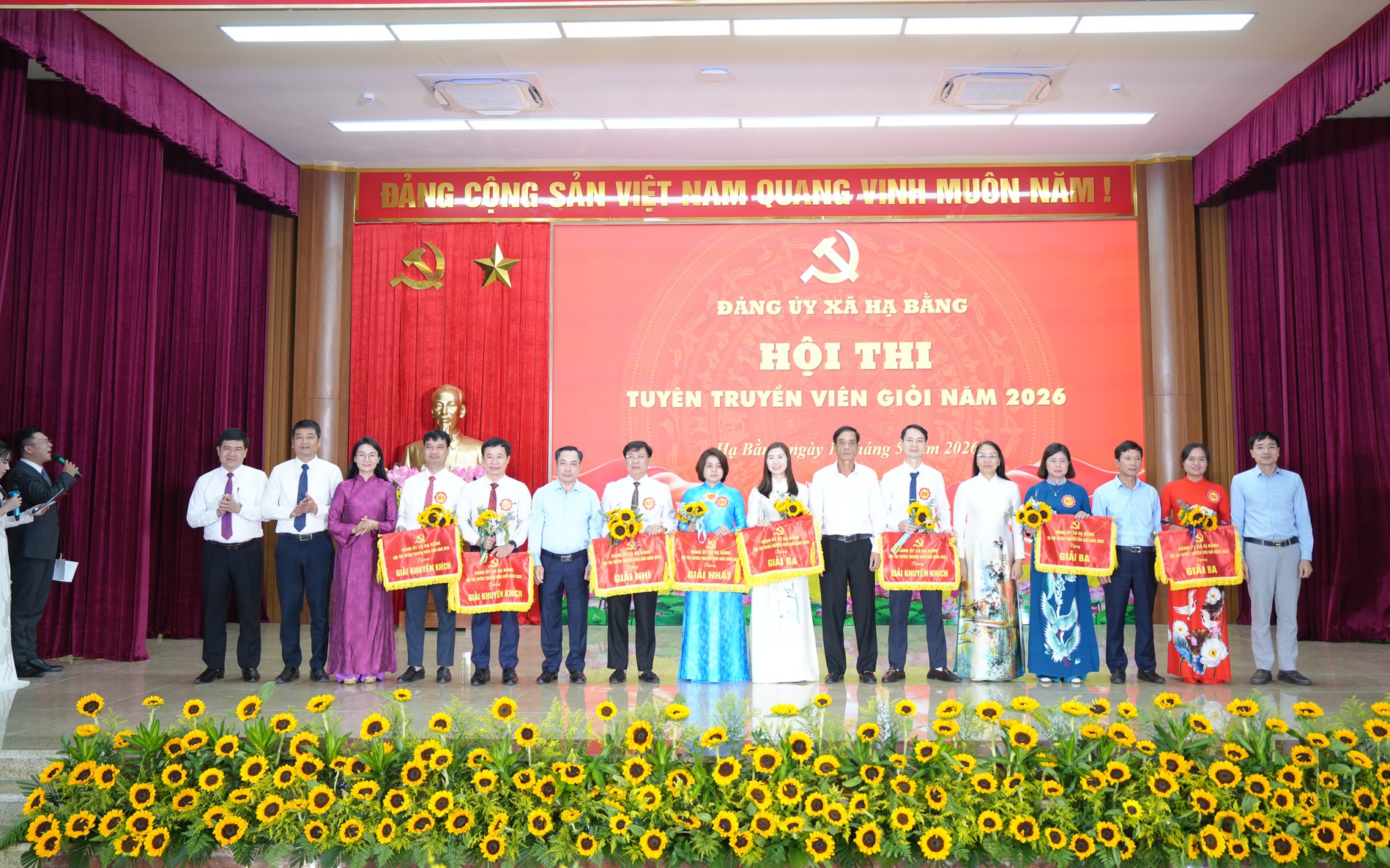 HỘI THI TUYÊN TRUYỀN VIÊN GIỎI XÃ HẠ BẰNG NĂM 2026: LAN TỎA NGHỊ QUYẾT, KẾT NỐI Ý ĐẢNG VỚI LÒNG DÂN