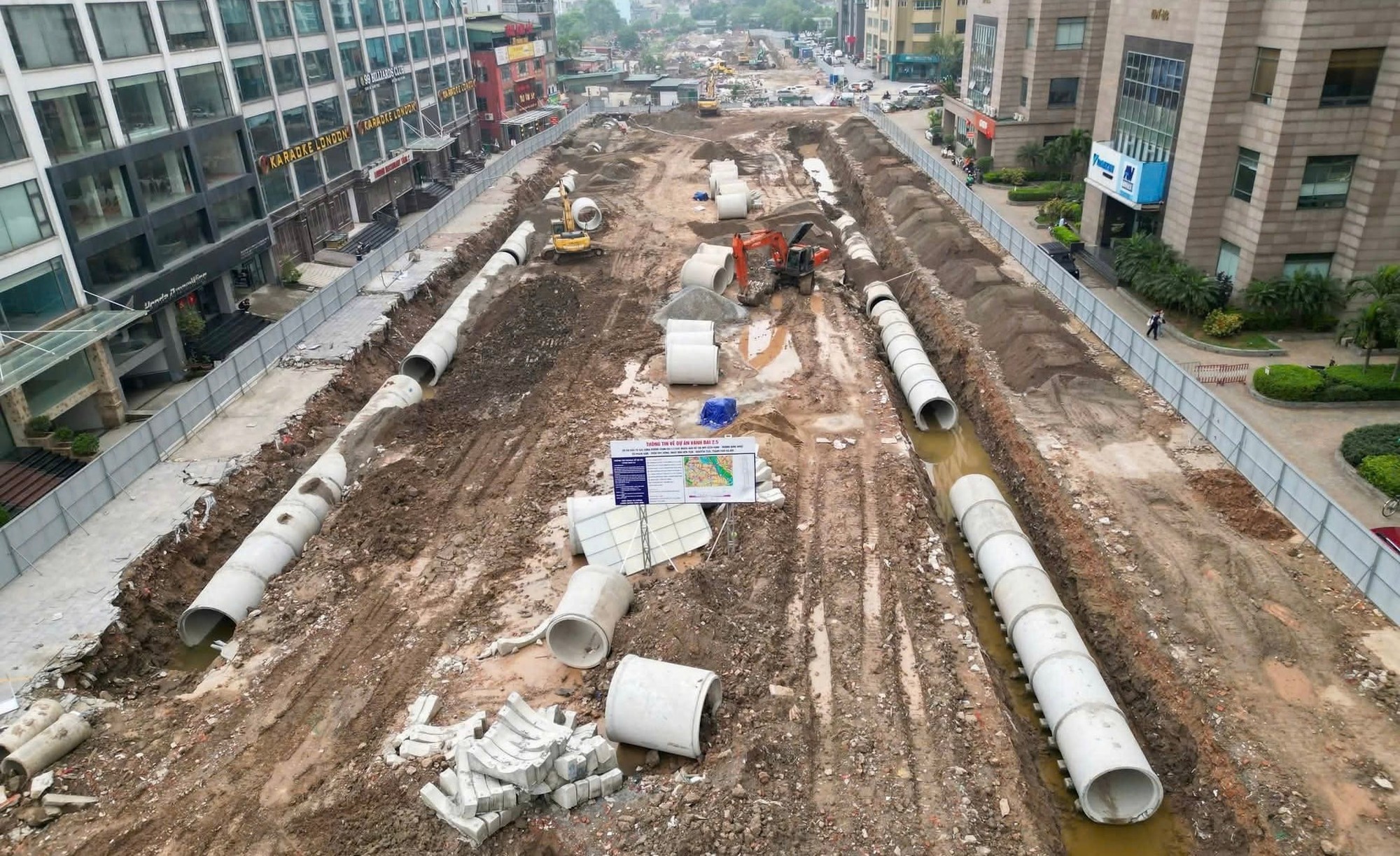 Cầu Giấy bứt phá tiến độ giải phóng mặt bằng đường Vành đai 2,5- Ảnh 1.