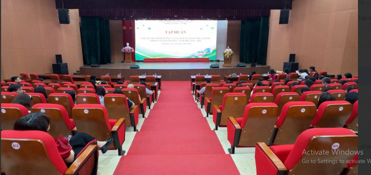 PHƯỜNG CẦU GIẤY HÀNH ĐỘNG TỪ GỐC - CHUẨN HÓA TOÀN DIỆN CÔNG TÁC ĐẢM BẢO AN TOÀN THỰC PHẨM HỌC ĐƯỜNG- Ảnh 6.