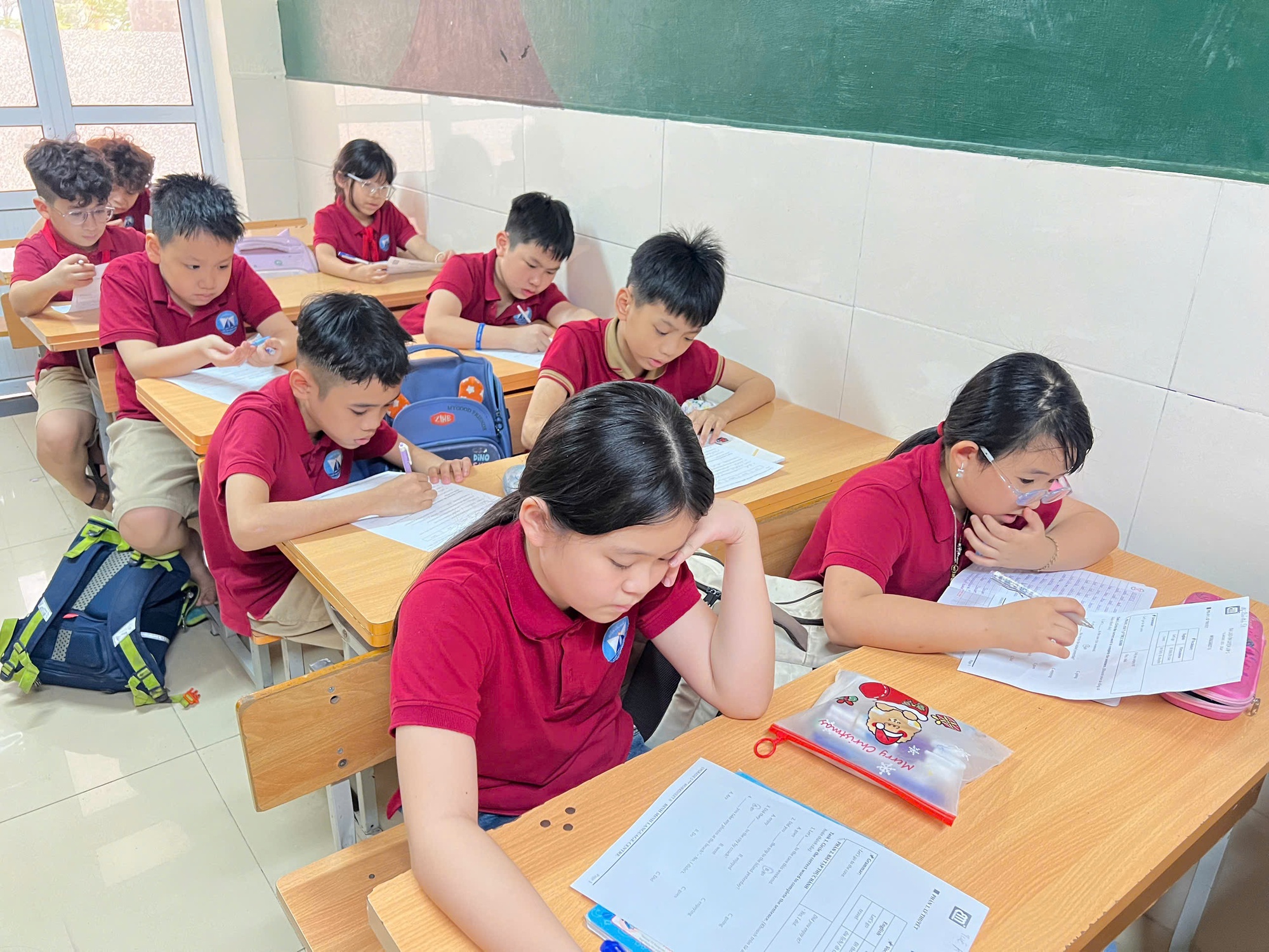 TRƯỜNG TIỂU HỌC QUAN HOA: HIỆU QUẢ SAU HƠN 1 THÁNG TRIỂN KHAI CHƯƠNG TRÌNH ÔN LUYỆN TIẾNG ANH- Ảnh 2.