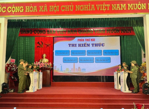 Hoài Đức tham gia Hội thi “ Lực lượng tham gia bảo vệ an ninh, trật tự ở cơ sở giỏi” cụm thi đua số 14 thành phố Hà Nội năm 2026- Ảnh 3.