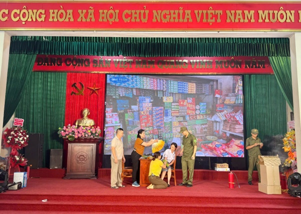 Hoài Đức tham gia Hội thi “ Lực lượng tham gia bảo vệ an ninh, trật tự ở cơ sở giỏi” cụm thi đua số 14 thành phố Hà Nội năm 2026- Ảnh 4.