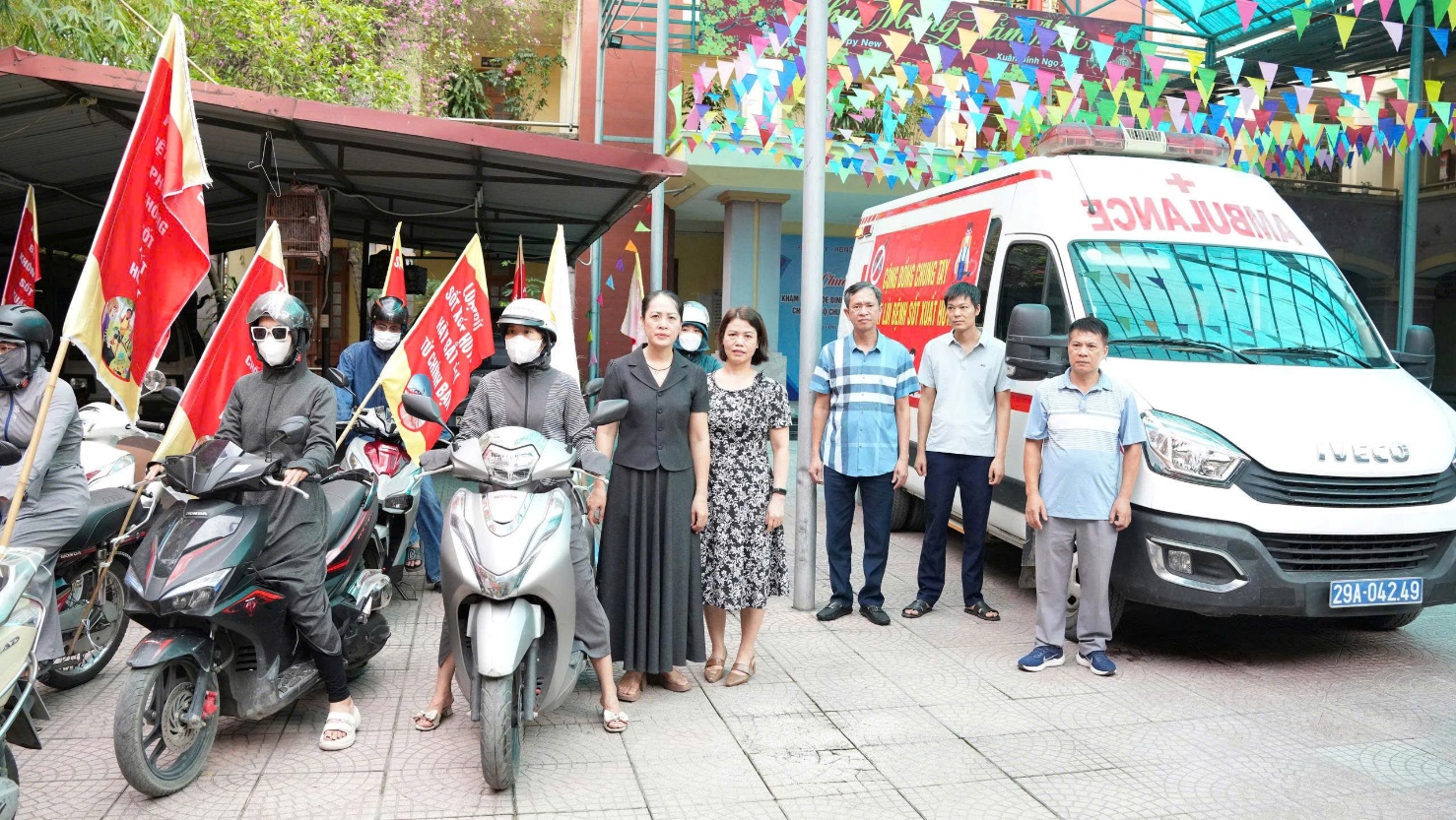 Hoài Đức tuyên truyền lưu động hưởng ứng Ngày ASEAN phòng, chống sốt xuất huyết lần thứ 16- Ảnh 1.