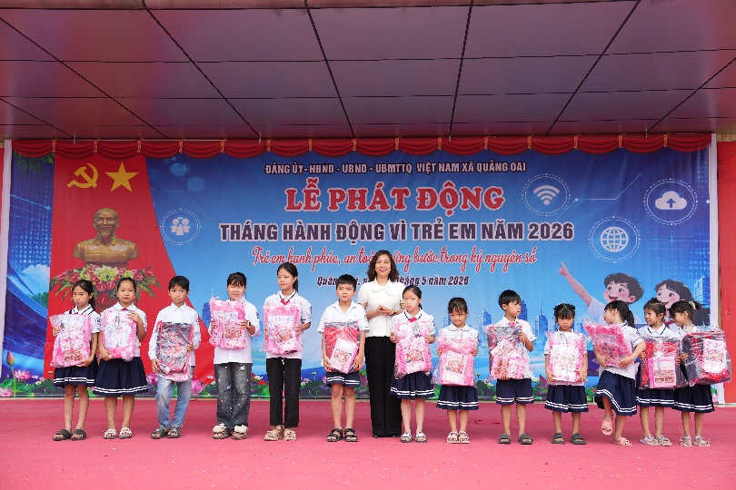 Quảng Oai phát động Tháng hành động Vì trẻ em năm 2026- Ảnh 6.