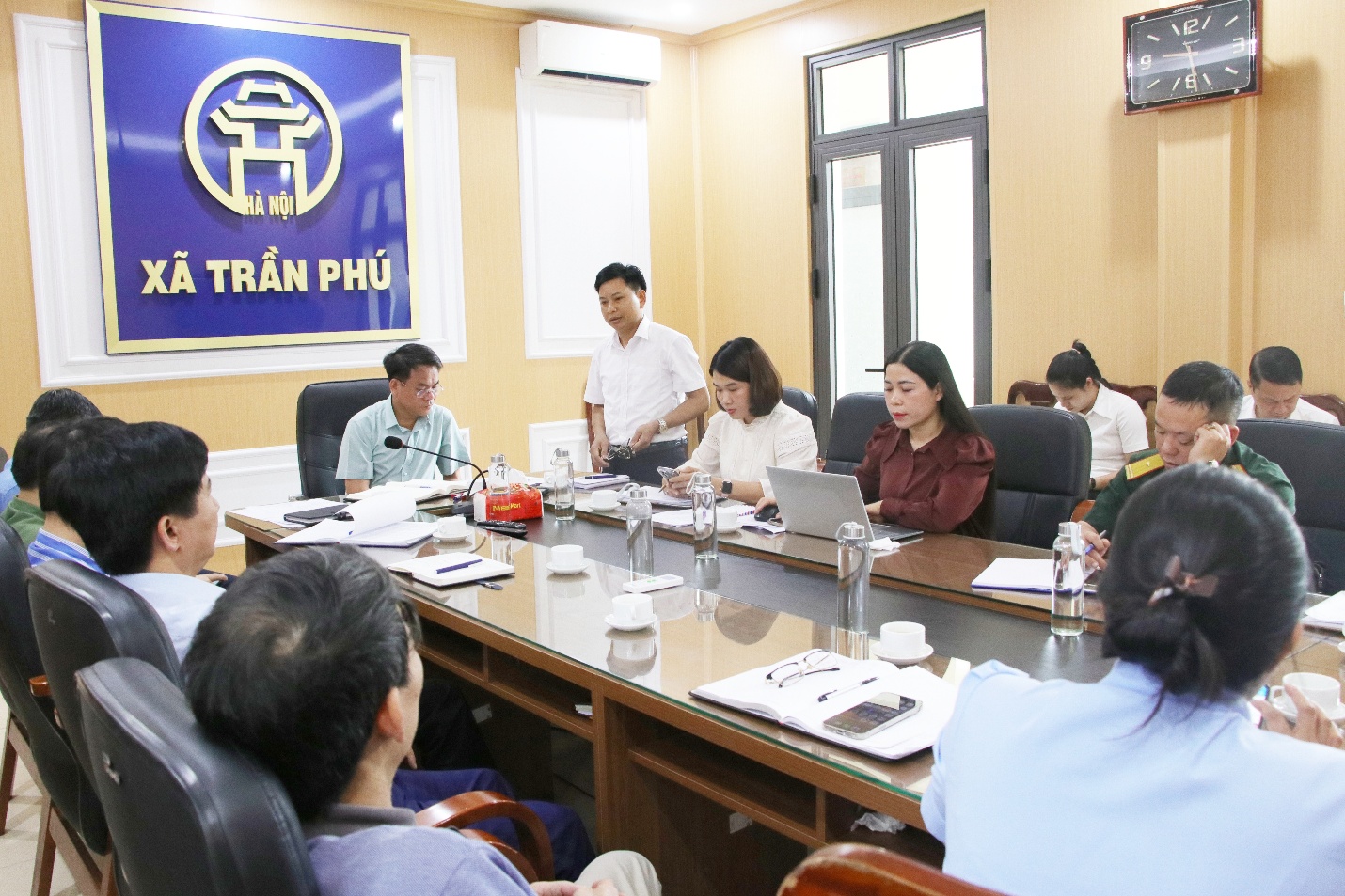 UBND xã Trần Phú họp Ban Chỉ đạo tổ chức kỳ thi tuyển sinh lớp 10 và kỳ thi tốt nghiệp THPT năm 2026- Ảnh 2.