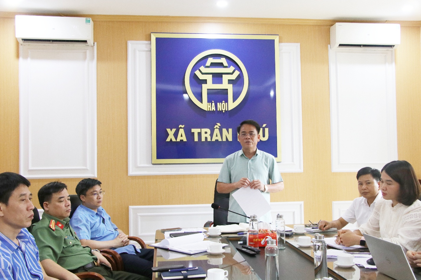 UBND xã Trần Phú họp Ban Chỉ đạo tổ chức kỳ thi tuyển sinh lớp 10 và kỳ thi tốt nghiệp THPT năm 2026- Ảnh 3.