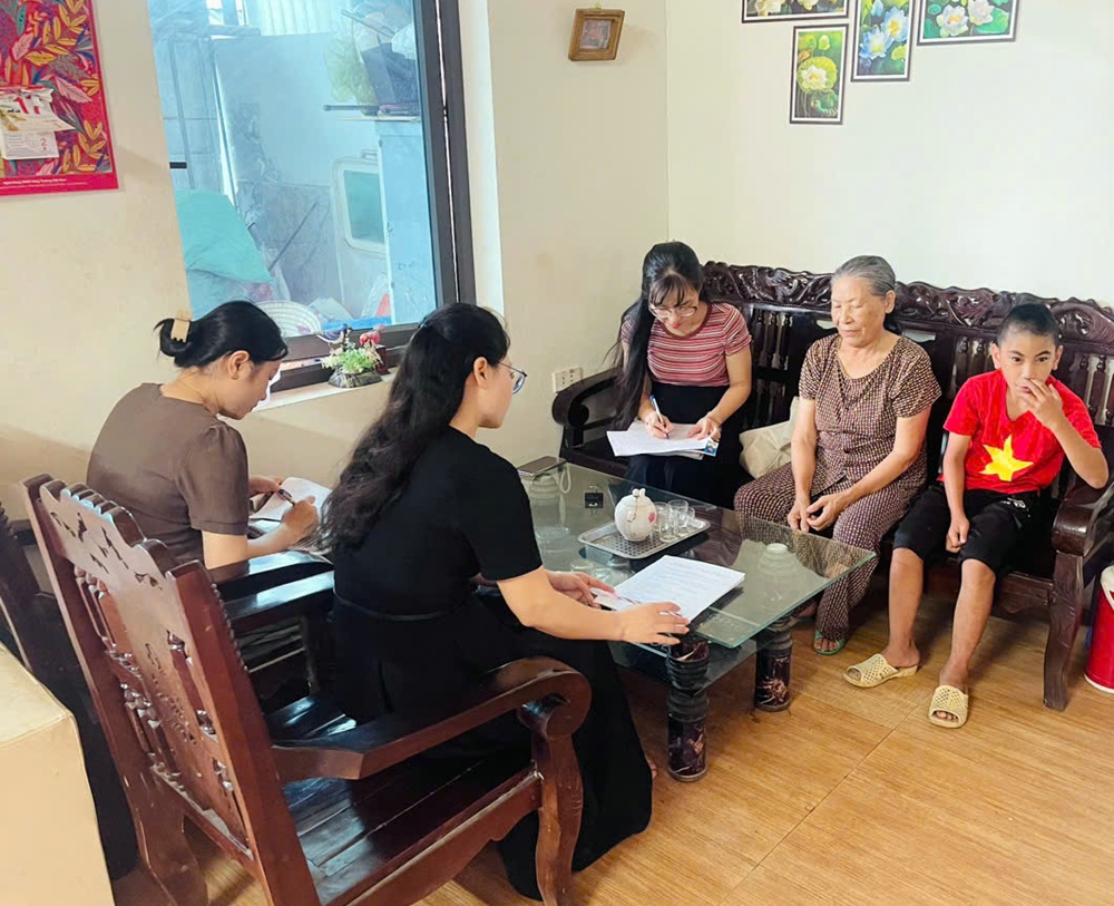 Trung tâm Công tác xã hội và Quỹ Bảo trợ trẻ em Hà Nội: Khảo sát Gia cảnh Trẻ em Có Hoàn cảnh Khó khăn trên Địa bàn Xã Xuân Mai- Ảnh 1.
