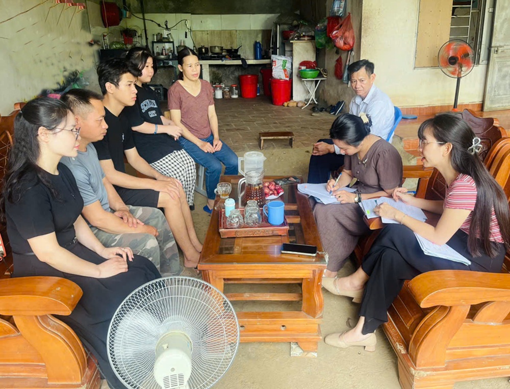 Trung tâm Công tác xã hội và Quỹ Bảo trợ trẻ em Hà Nội: Khảo sát Gia cảnh Trẻ em Có Hoàn cảnh Khó khăn trên Địa bàn Xã Xuân Mai- Ảnh 4.