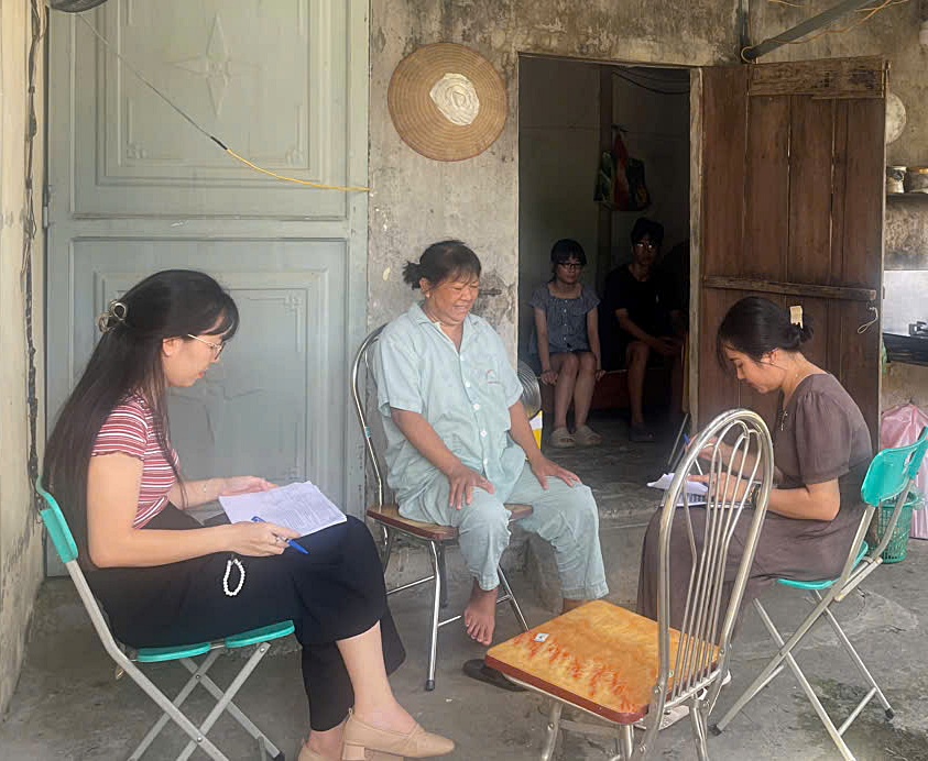 Trung tâm Công tác xã hội và Quỹ Bảo trợ trẻ em Hà Nội: Khảo sát Gia cảnh Trẻ em Có Hoàn cảnh Khó khăn trên Địa bàn Xã Xuân Mai- Ảnh 5.